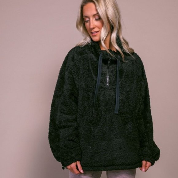 Free People Black Big Sky Jacket Small NWOT - Picture 13 of 15